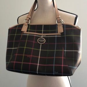Coach shoulder/short and long strap bag